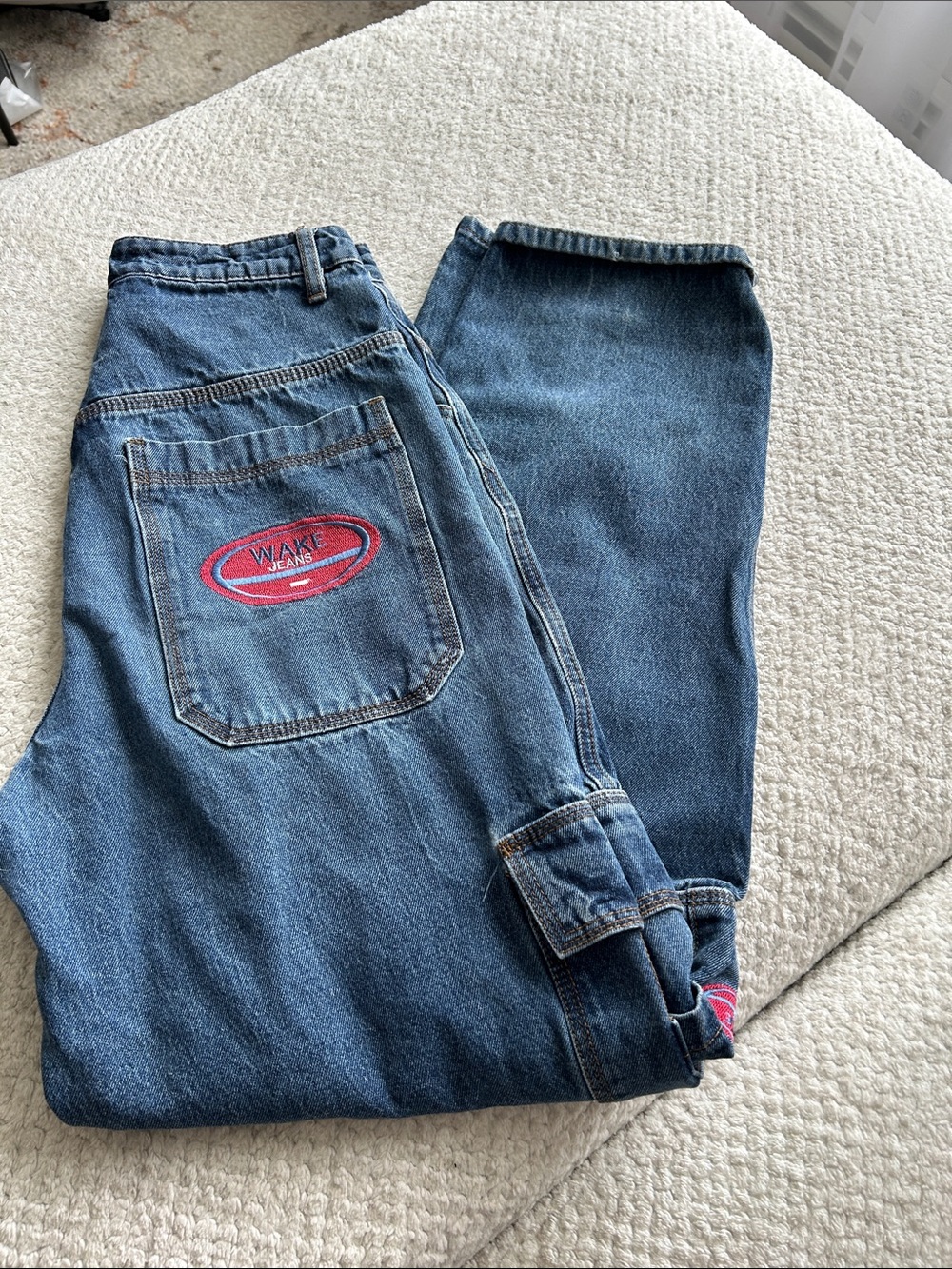 Men’s Blue Denim Carpenter Jeans